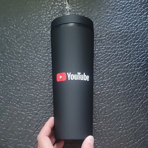 Black YouTube Limited Edition Drink Tumbler